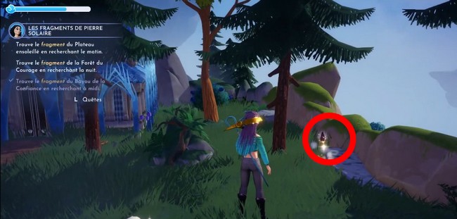 Fragment de la Forêt du Courage