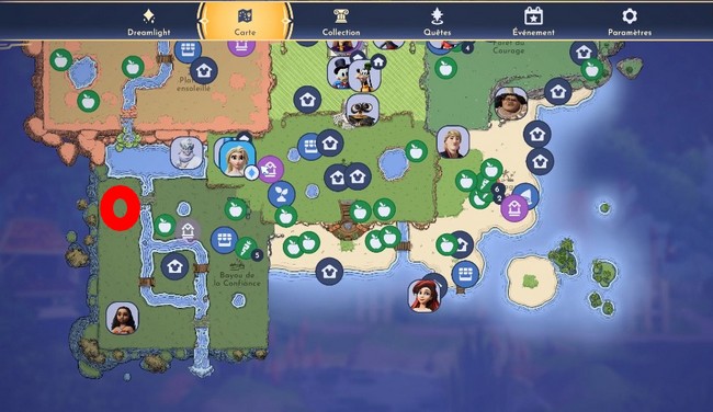 Fragment du Bayou de la Confiance Disney Dreamlight Valley