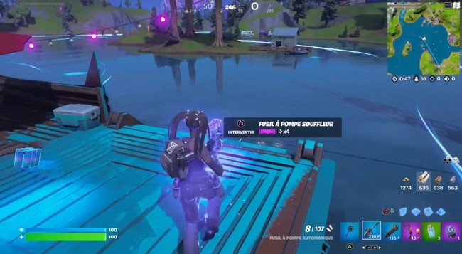 Fusil à pompe souffleur Fortnite