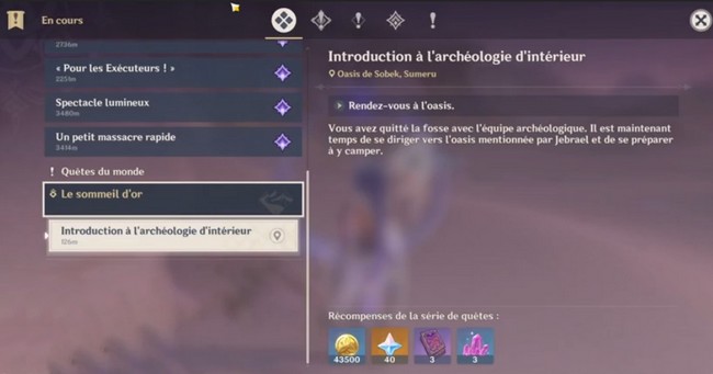 Introduction à l'archéologie d'intérieur de Genshin Impact