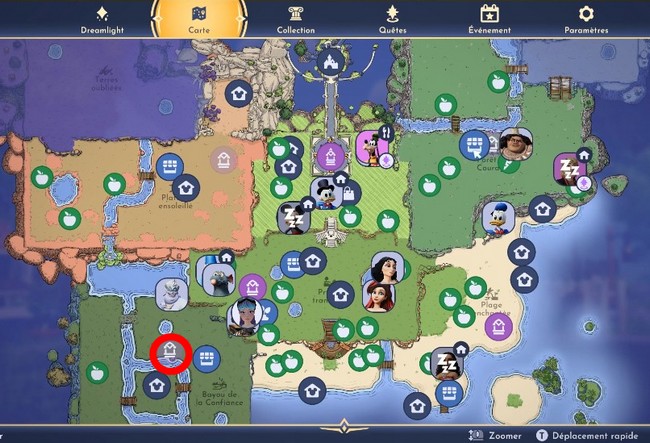 La chasse au trésor Disney Dreamlight Valley