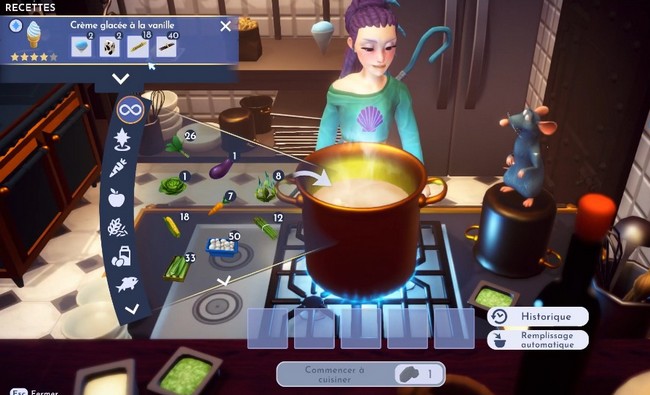 La saveur inconnue Disney Dreamlight Valley