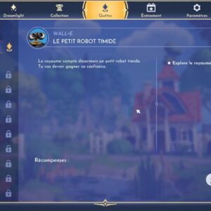 Le Petit Robot Timide Disney Dreamlight Valley