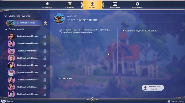 Le Petit Robot Timide Disney Dreamlight Valley