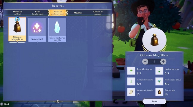 Le projet oublié-Disney Dreamlight Valley