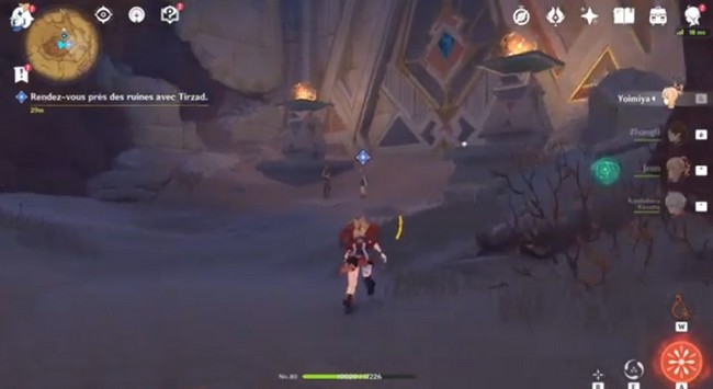 Perdu dans les sables-genshin impact 3.1