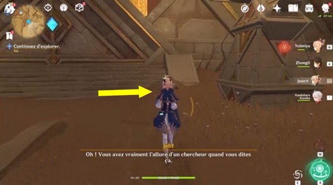 Perdu dans les sables-genshin impact 3.1