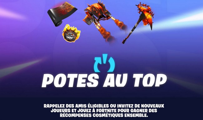 Potes au top fortnite