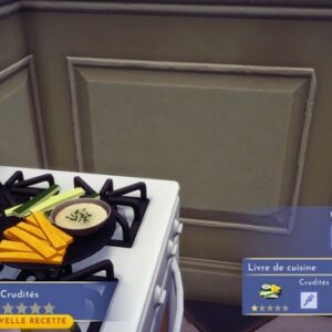 Recette des crudités Disney Dreamlight Valley