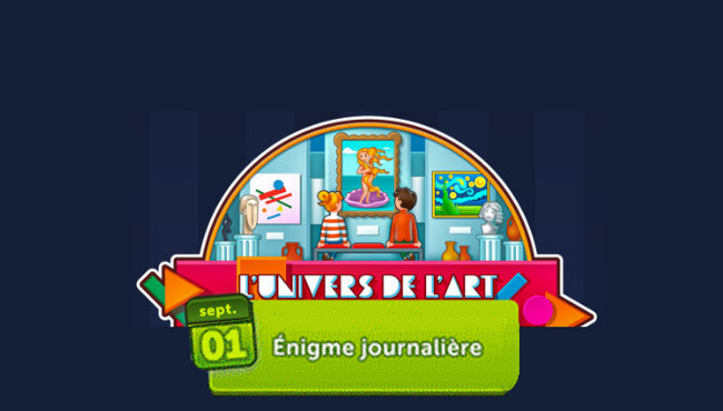 Solutions 4 Images 1 Mot Univers de l'art pour le mois Septembre 2022