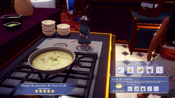 Soupe de pommes de terre et de poireaux