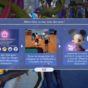 augmenter le niveau d'amitié -Disney Dreamlight Valley