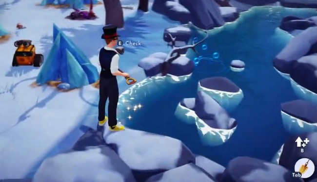 eau des hauteurs glacées- Disney Dreamlight Valley