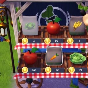 graines de carotte Disney Dreamlight Valley