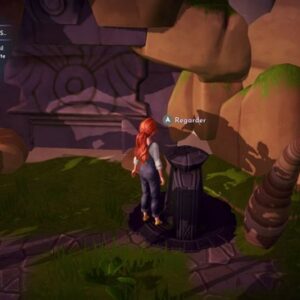 grotte à débloquer avec la Clé de Cristal