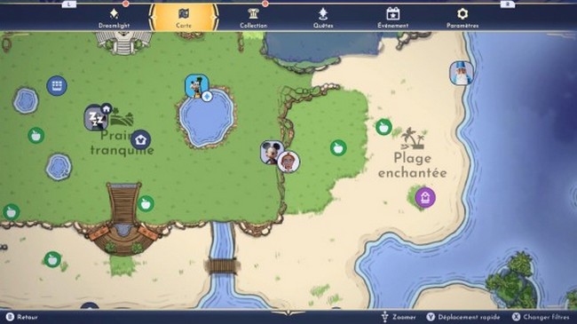 la Plage enchantée Disney Dreamlight Valley