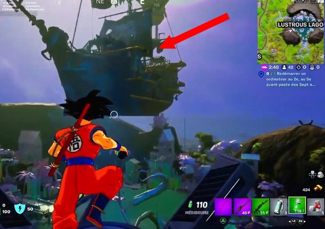 lieu notable Bois flottant dans Fortnite