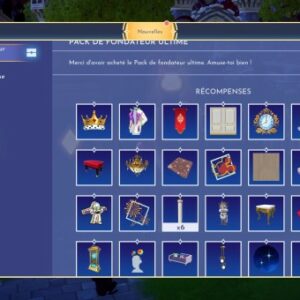 pack de fondateur Disney Dreamlight Valley