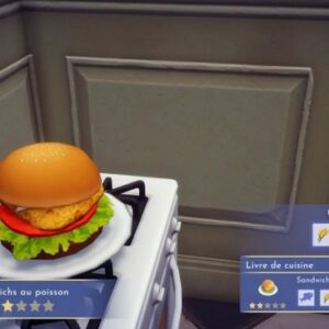 préparer un sandwich au poisson dans Disney Dreamlight Valley