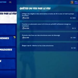semaine du feu par le feu fortnite