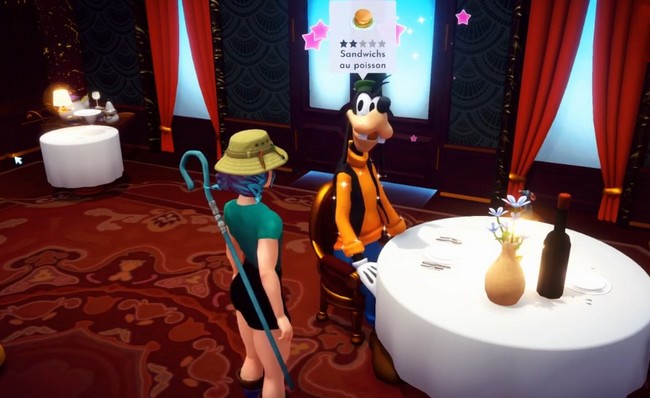 servir les commandes du restaurant Chez Rémy dans Disney Dreamlight Valley