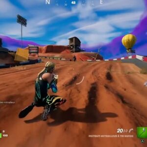 toucher des adversaires en glissant dans Fortnite saison 4