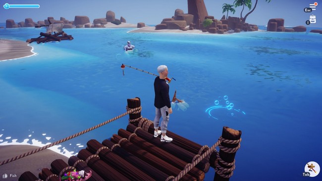 trouver des crevettes dans Disney Dreamlight Valley