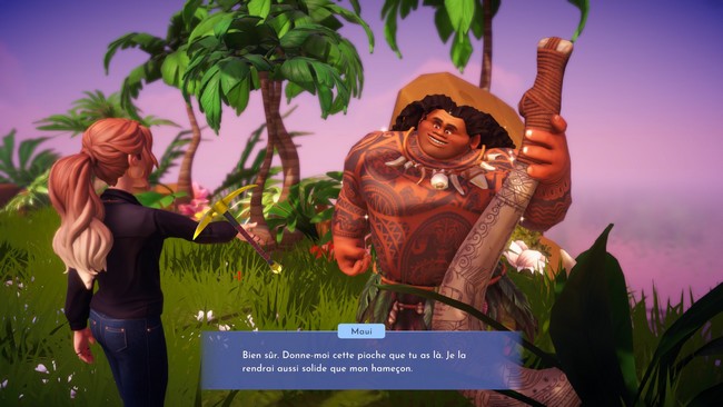 Améliorer sa pioche dans Disney Dreamlight Valley