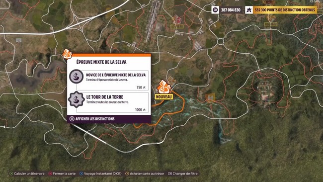 Chasse au trésor Rally sauvage Forza Horizon 5