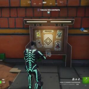 Comment avoir une cible de contrat dans Fortnite