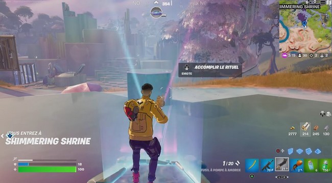 Danser sur un autel d'altération pour obtenir les griffes de hurleur 