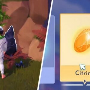 Emplacement Citrine Disney Dreamlight Valley