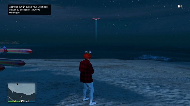 Emplacement ovni gta online