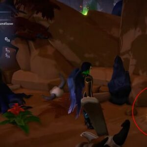 Emplacement 3 du Griffes de lion dans Disney Dreamlight Valley