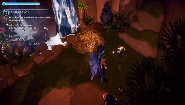 Emplacements Griffes de lion Disney Dreamlight Valley