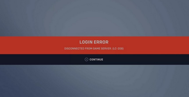 Erreur de connexion Overwatch 2 Déconnecté du serveur de jeu LC-208