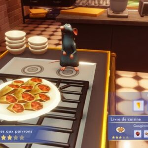 Gougères aux poivrons de Disney Dreamlight Valley