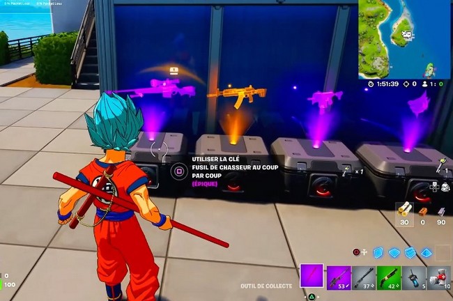 Holo-coffres dans Fortnite