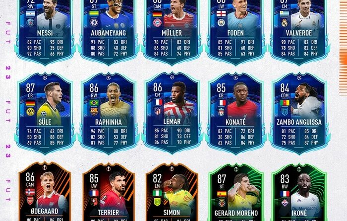Les cartes Road To The Knockout FIFA 23