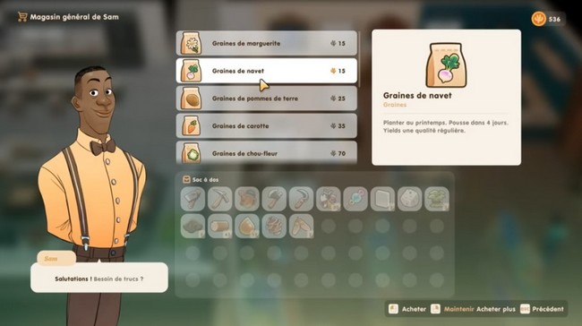 Magasin général de sam Coral Island