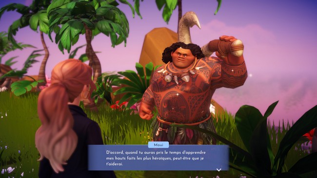 Maui dans Disney Dreamlight Valley