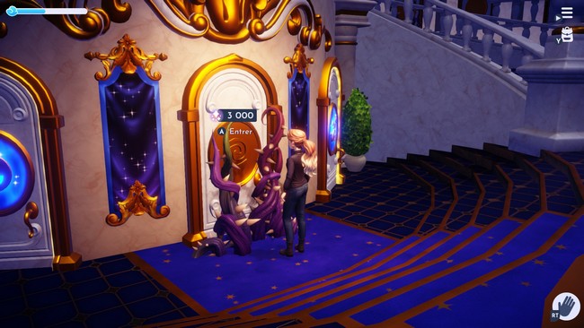 la porte du royaume de Vaiana dans le château