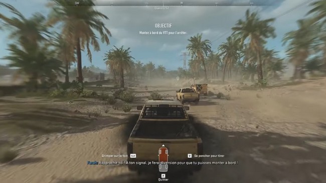 Montez à bord de VTT pour l'arrêter MW2