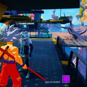 PNJ 24 Potiron chromé fortnite