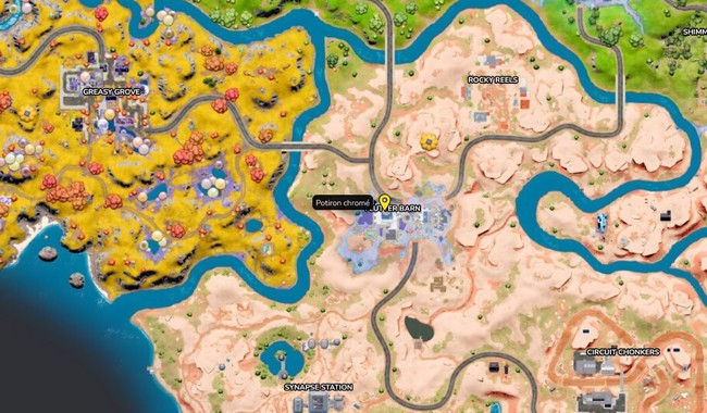 PNJ Potiron chromé fortnite