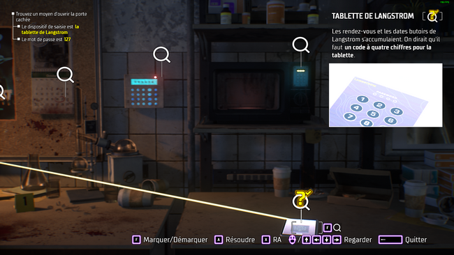 Puzzle mot de passe secret de Kirk Langstrom Gotham Knights