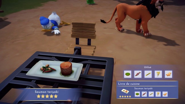 Recette Saumon Teriyaki Disney Dreamlight Valley