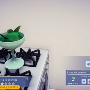 Recette sorbet à la menthe dans Disney Dreamlight Valley