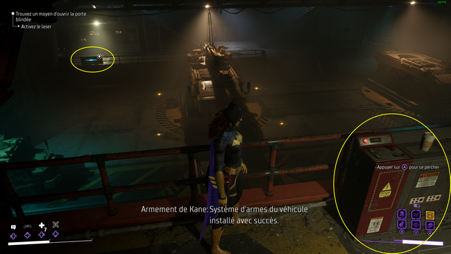 Solution de l’énigme Trouvez un moyen d'ouvrir la porte blindée Gotham Knights-1