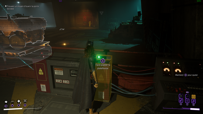 Solution de l’énigme Trouvez un moyen d'ouvrir la porte blindée Gotham Knights-5